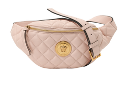 Quilted Medusa Belt Bag, Leather, Pink, MII, DB, 3*